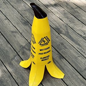 Banana Wet Floor Sign