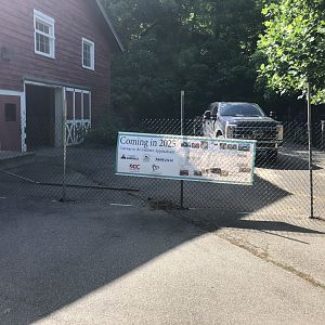 Construction Sign for new GATEWAY exhibit