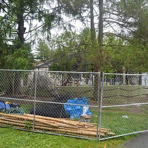 Red Panda Exhibit - Construction