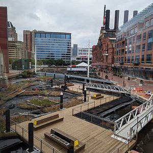 Harbor Wetlands Construction May 2024