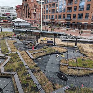 Harbor Wetlands Construction May 2024