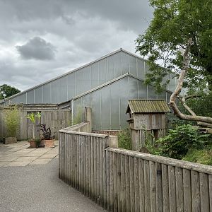 Tropical House Exterior at Woodside Wildlife Park (May 2024)
