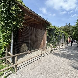 Bird of Prey Row at Wildpark Poing