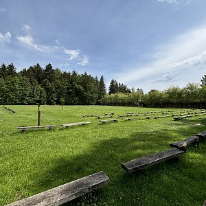 Falconry Show Arena at Wildpark Poing