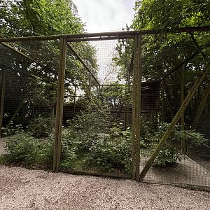 Ural Owl Enclosure at Wildpark Poing
