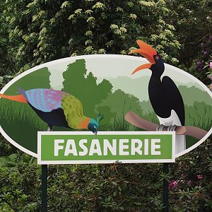 Fasanerie/Pheasantry signage, 2024-05-21