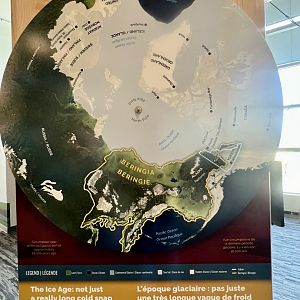 Map of the northern ice cap back in the day