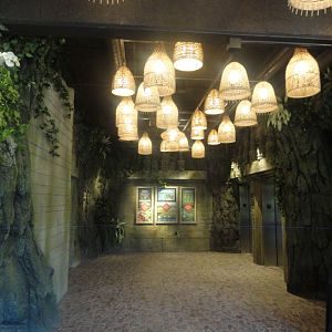 Elevator Lower Level Corridor