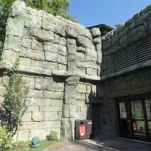 Hubbard Orangutan Forest Building Exit