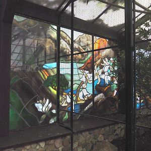 Paradies-Halle stained glass windows, 2024-05-22