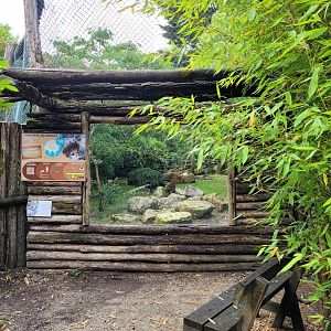 Snow leopard viewing area -Zoo du bassin d'Arcachon (2024)