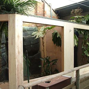 New exhibits under construction at the RSCC 28/11/09