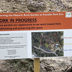 Restoration of historic rock garden