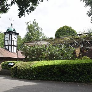 Clock Tower and Monkey Enclosure at London, 22nd June 2024