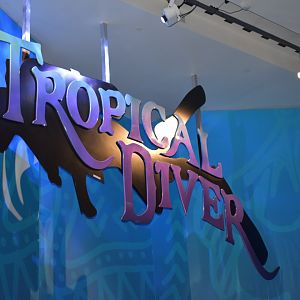 Tropical Diver Signage