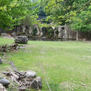 Nile Hippopotamus and Nyala mixed exhibit