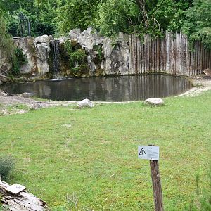 Nile Hippopotamus and Nyala mixed exhibit