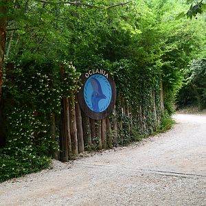 Entrance to Oceania section