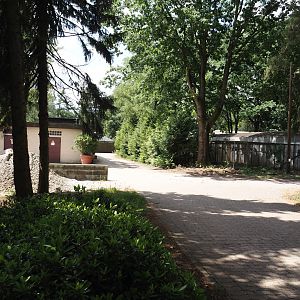 Behind-the-scenes area, seen from the access to the 'Blick hinter den Kulissen' area, 2024-05-23