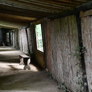 Kingfisher and Birds of Prey exhibits tunnel