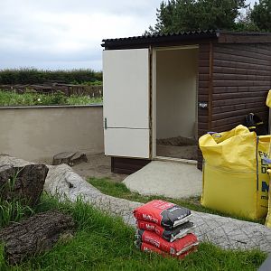 Progress on house for African Spurred Tortoise, 1st July 2024