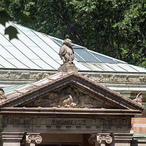 Facade to the Old Monkey House