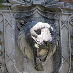 Historic Big Cat House Art