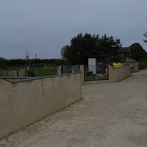 View from north end of park looking south