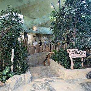 Entrance to the nocturnal section