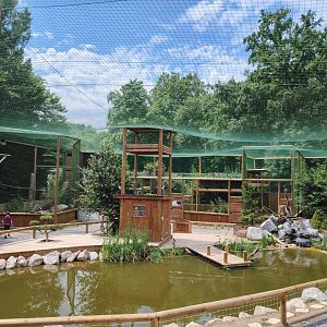 Aquatic Birds Aviary, with show area