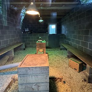 Meerkat Indoor Enclosure at Bridlington Animal Park (July 2024)