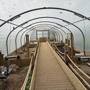 Tortoise Tunnel at Bridlington Animal Park (July 2024)