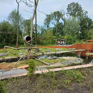 Churchill - North American beaver & North American porcupine enclosure