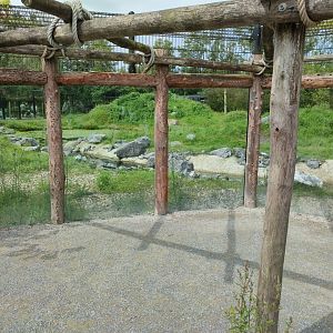 Churchill - polar bears, first enclosure