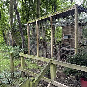 Parrot Aviaries at Bridlington Animal Park (July 2024)