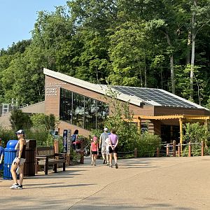 Pygmy Hippo Pavilion Outside