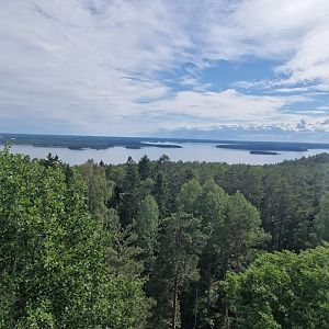 Stunning fjord from the gondola