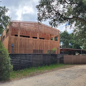 Staff facilities under construction -Zoo de Labenne (2024)