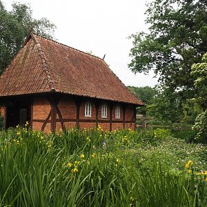 Toilet building by the Kranichsee ('Crane Lake'), 2024-05-21