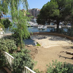 View on South American exhibit