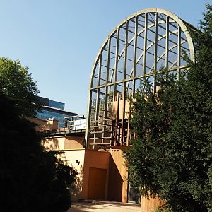 Hippo house and Hippo house aviary upper viewing area renovations, 2024-07-28
