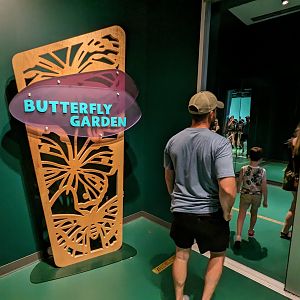 Butterfly garden entrance
