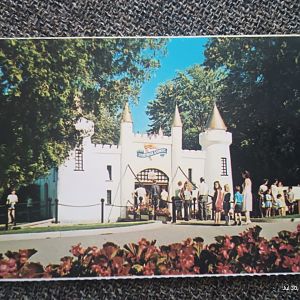 Story Book Gardens Entrance Postcard