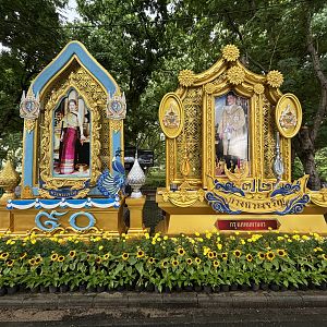 Bangkok Butterfly Garden - display in park