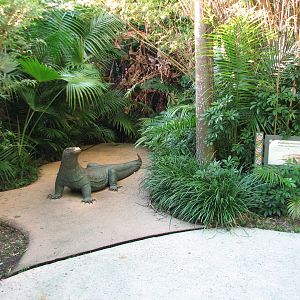 Asian River Life - Komodo Dragon Exhibit Entrance