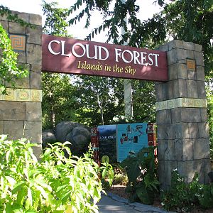 Amazon and Beyond - Cloud Forest - Entrance