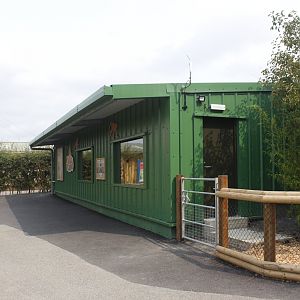 New Patas monkeys house