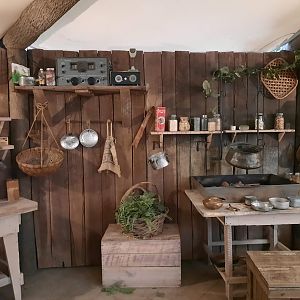 The RainForest - Research Hut Kitchen