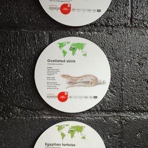 Mixed species exhibit signage