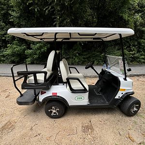 Zoo Transportation = golf cart!